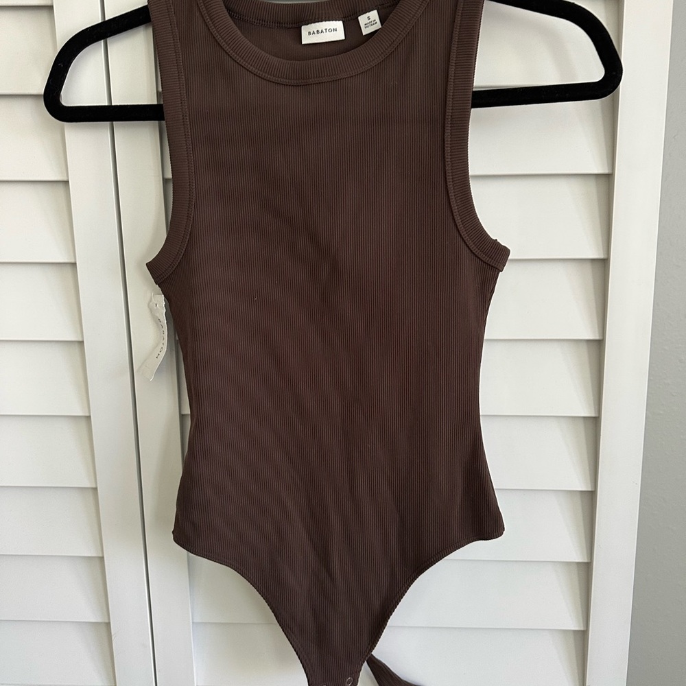 NWT Babaton FormaRib Muscle Bodysuit
